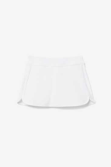 Fila Enfants Core Tennis Jupes 100 Blanche Fila France RXK-379014